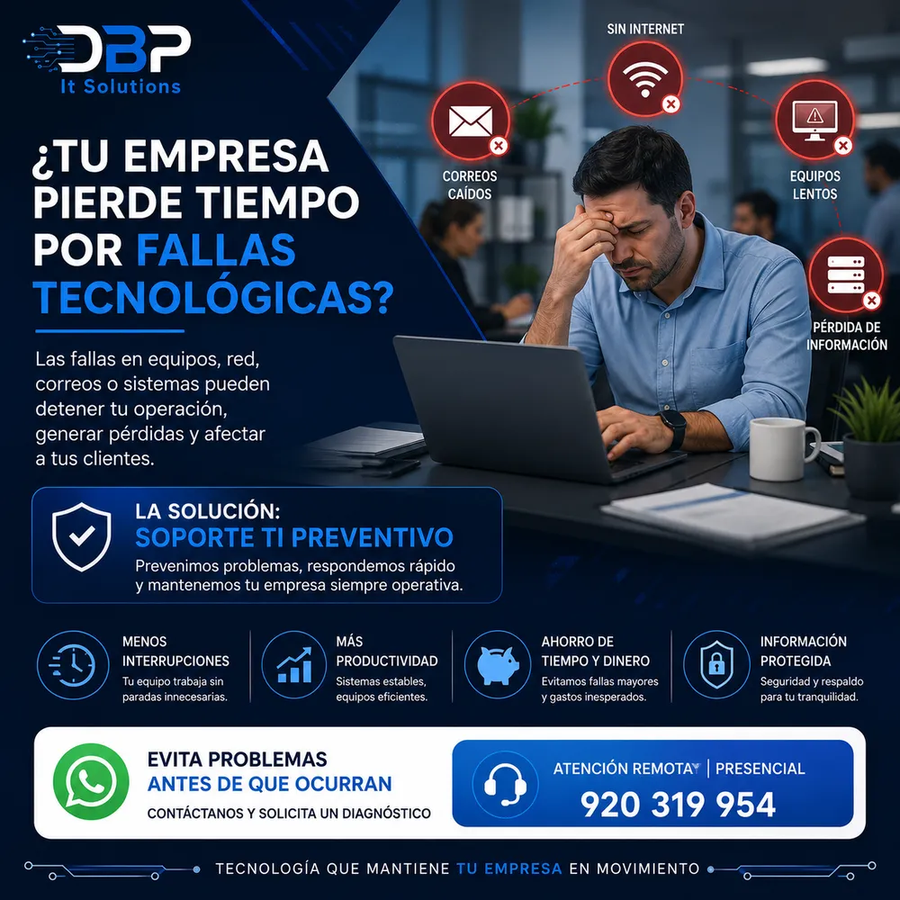 Prevención de fallas tecnológicas